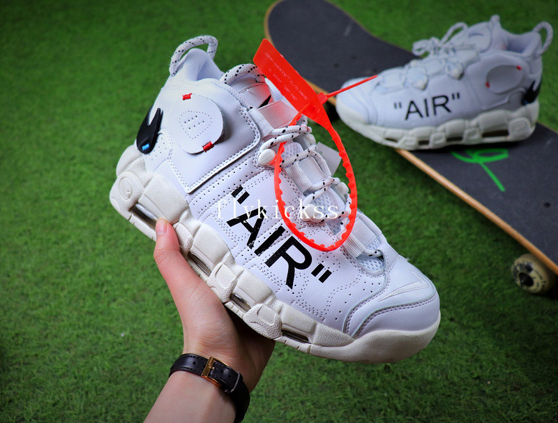 OFF White NIke Air More Uptempo